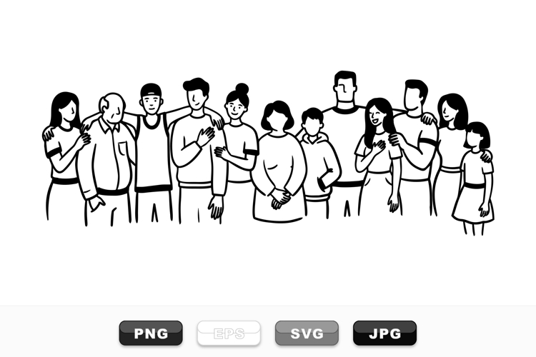 Black And White Clipart Image 7