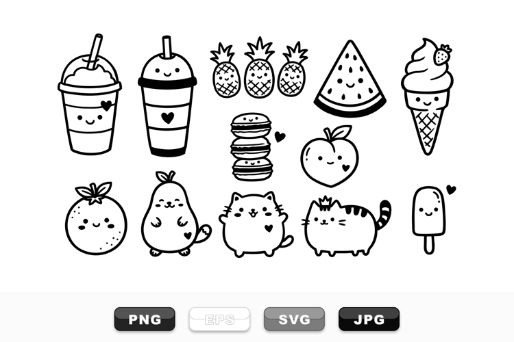Cute Food Clipart Image 13