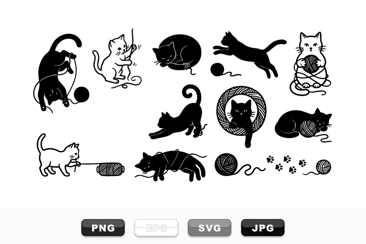 Paw Silhouette Image 6