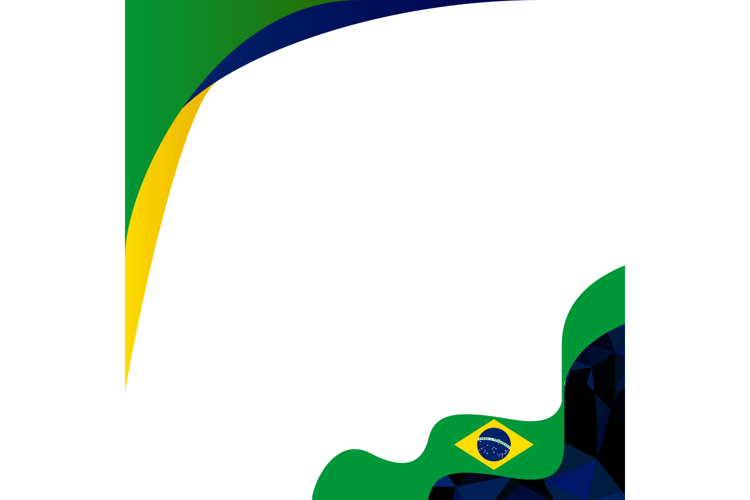 Twibbon banner 2025 brazil republic day template concept example image 1