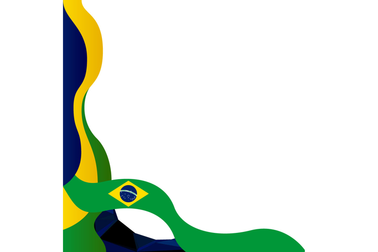 Twibbon banner 2025 brazil republic day template isolated example image 1