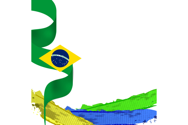 Twibbon Brazil Republic Day Template Background Isolated example image 1