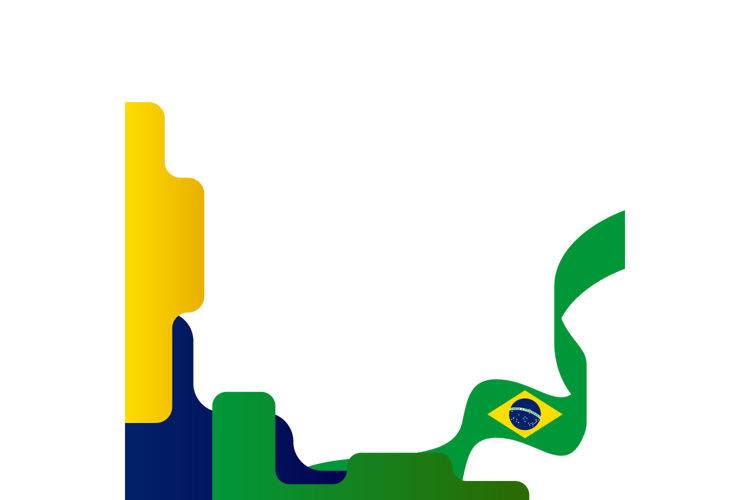 Twibbon poster 2025 brazil republic day template concept example image 1