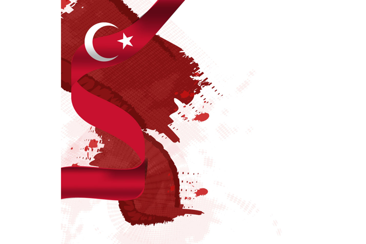 Twibbon Turkish Republic Day Holiday Template Design example image 1