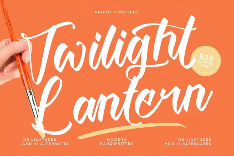 Twilight Lantern - Modern Handwritten Font