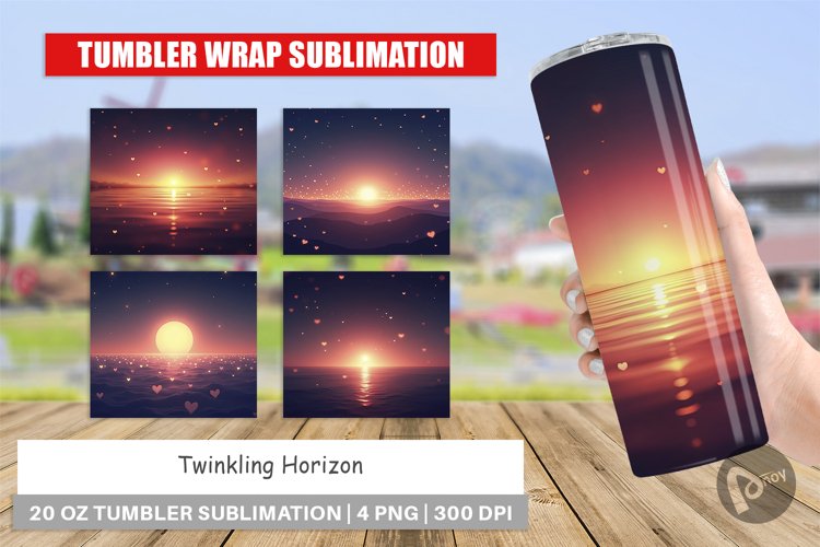 Tumbler Twinkling Horizon example image 1