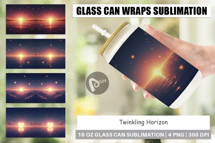 Glass Can Twinkl Horizon