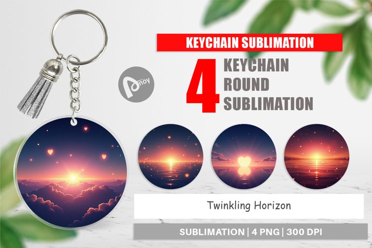 Keychain Twinkling Horizon