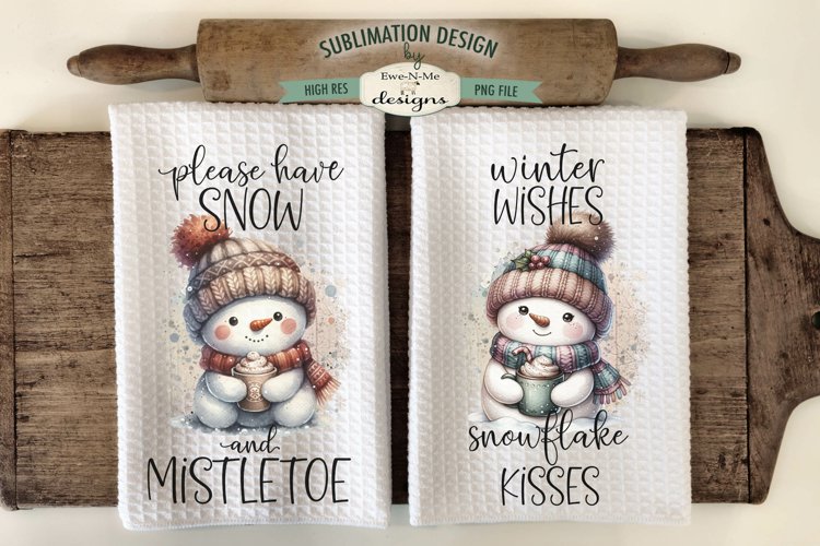 Cute Snowman Clipart Image 4