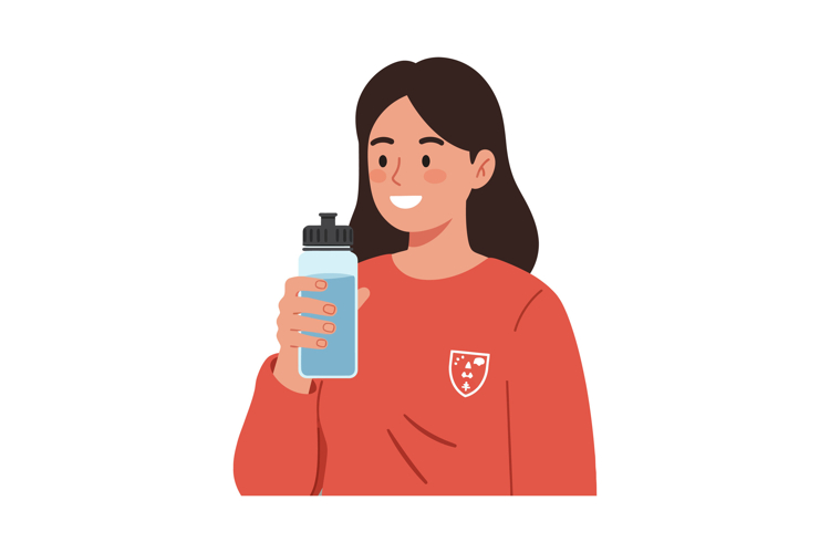 Water Bottle Clipart Image 16