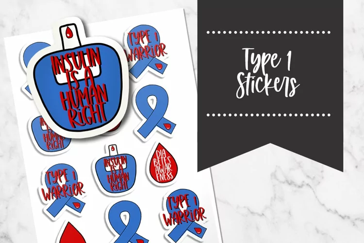 Type 1 Stickers