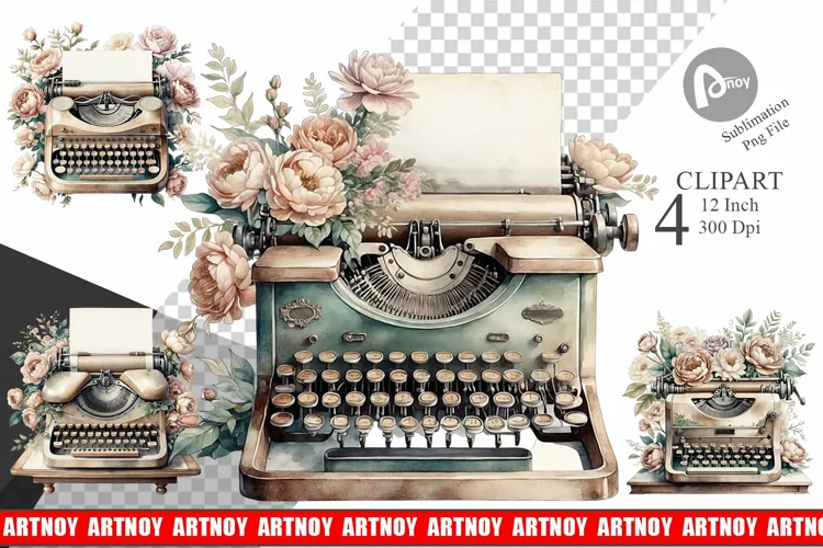 Typewriter Clipart