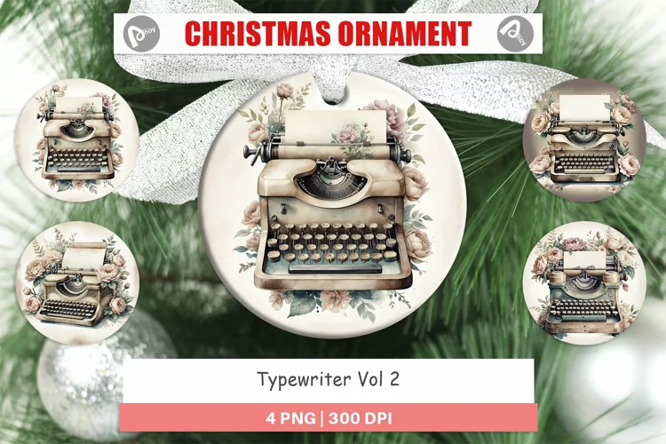 Ornament Typewriter