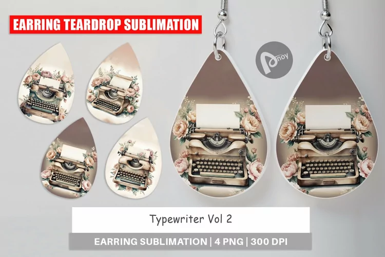 Earring Typewriter