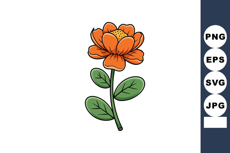 Flower Vector Image 22