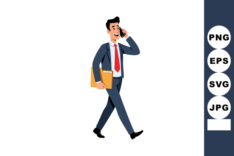 Businessman Clipart Image 15