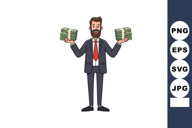 Businessman Clipart Image 14
