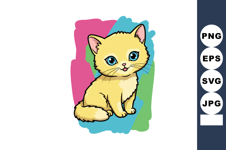 Kitten Clipart Image 6