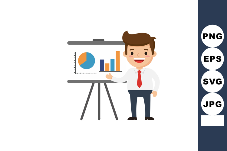 Businessman Clipart Image 12