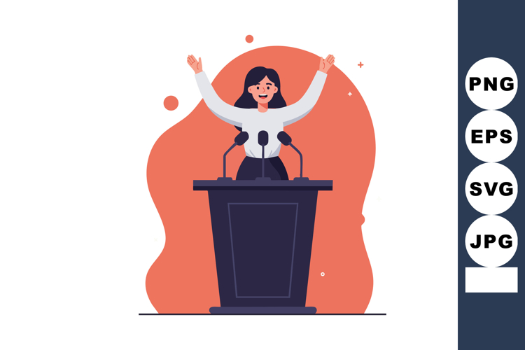 Podium Clipart Image 3