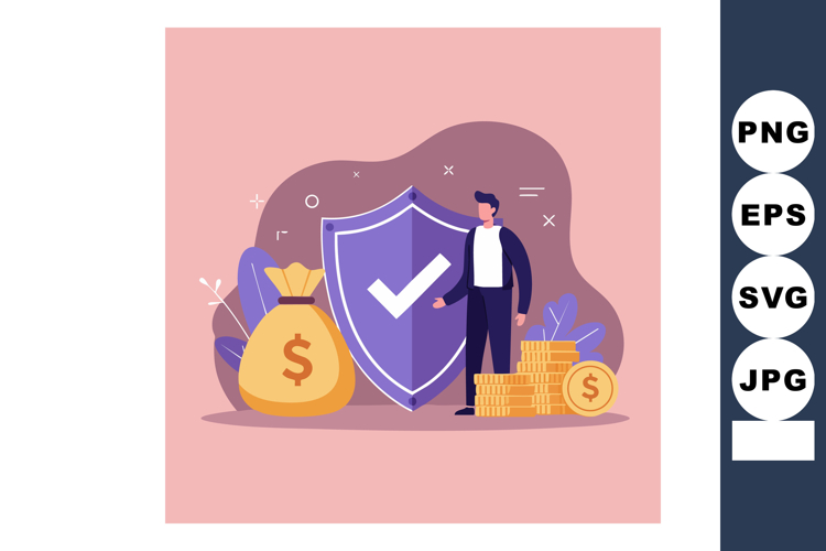Coins Clipart Image 2