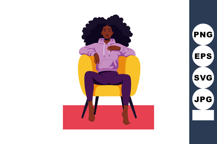 Afro Clipart Image 12