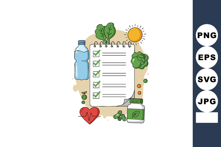 Healthy Clipart Image 6