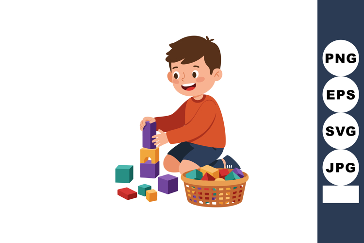 Blocks Clipart Image 2