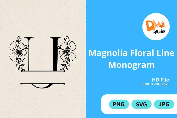 Magnolia Illustration Image 22