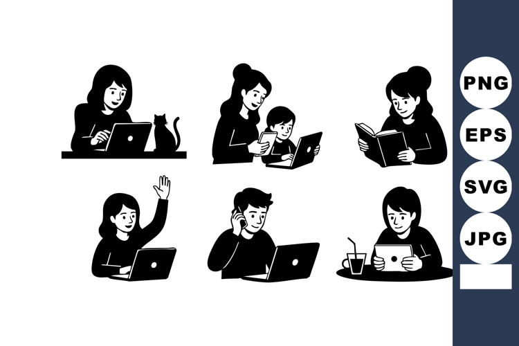 Office Illustration Image 6