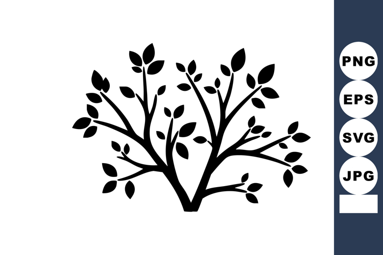 Tree Silhouette Vector Image 3