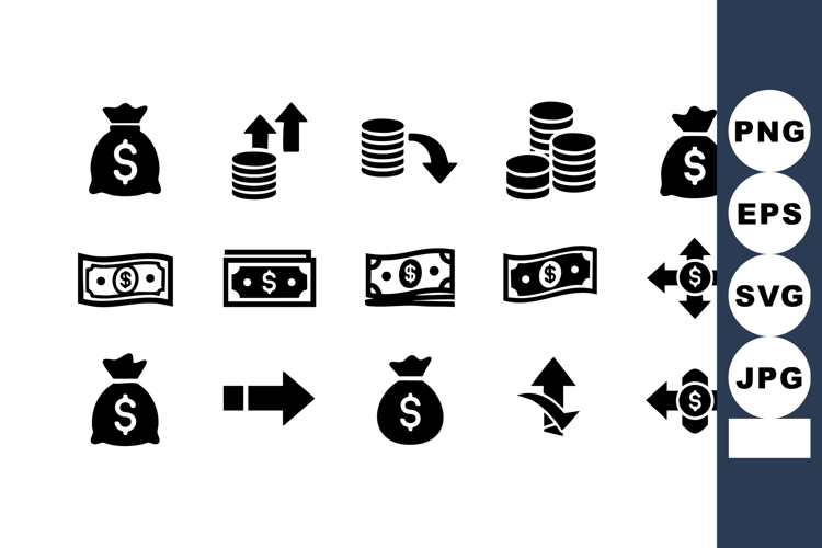 Money Bag Icon Image 4