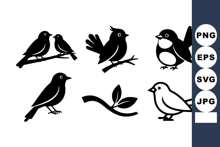 Birds Flying Silhouette Image 17