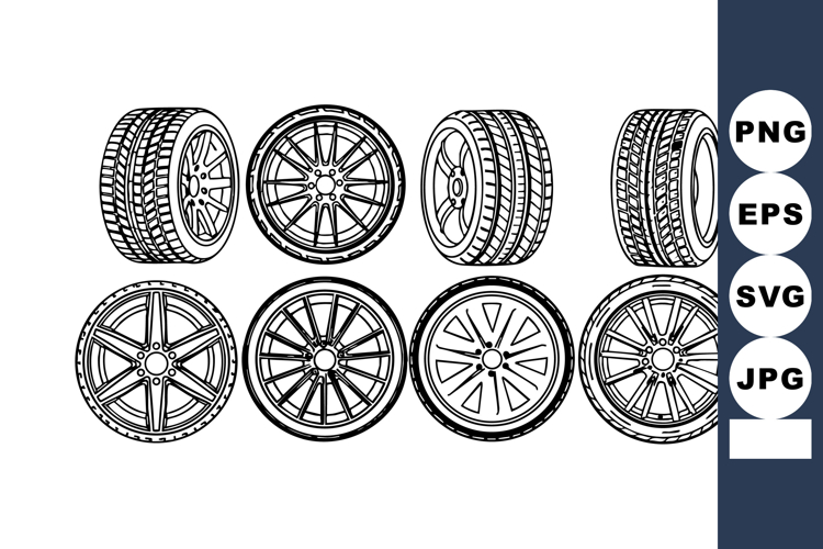 Wheel Vector Image 5