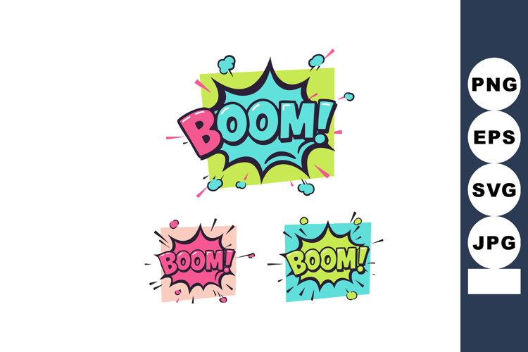 Boom Clipart Image 3