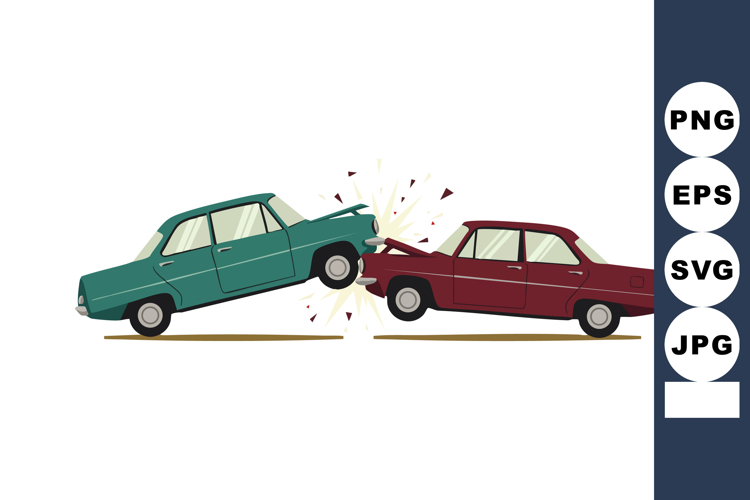 Car Crash Clipart Image 2