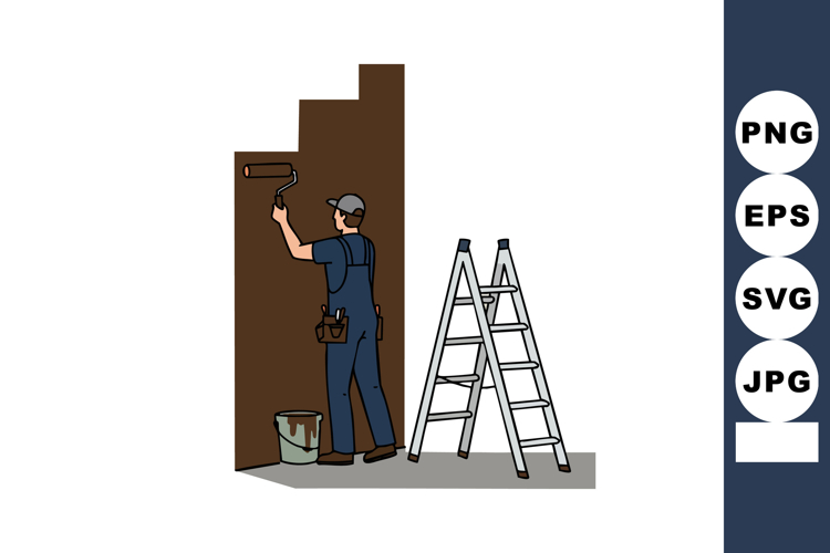Painter Clipart Image 5
