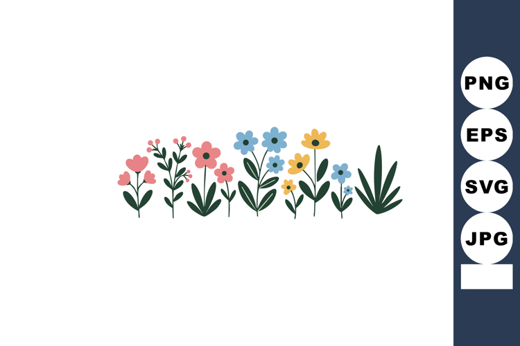Flowers Vector Image 24