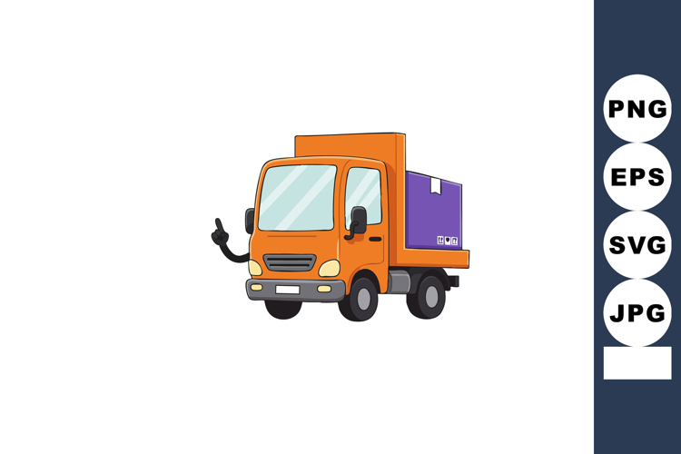 Truck Clipart Image 16