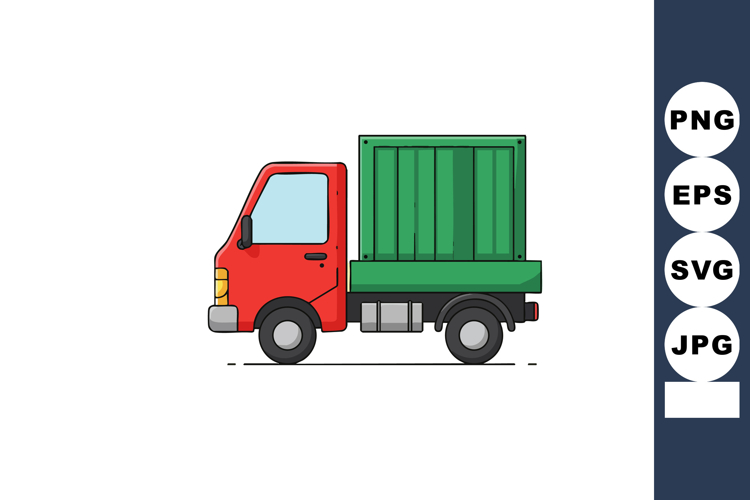Truck Clipart Image 15