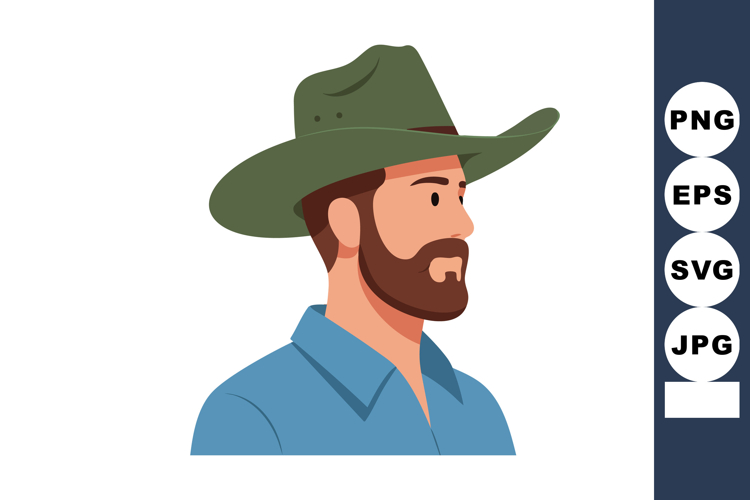Cowboy Hat Vector Image 21