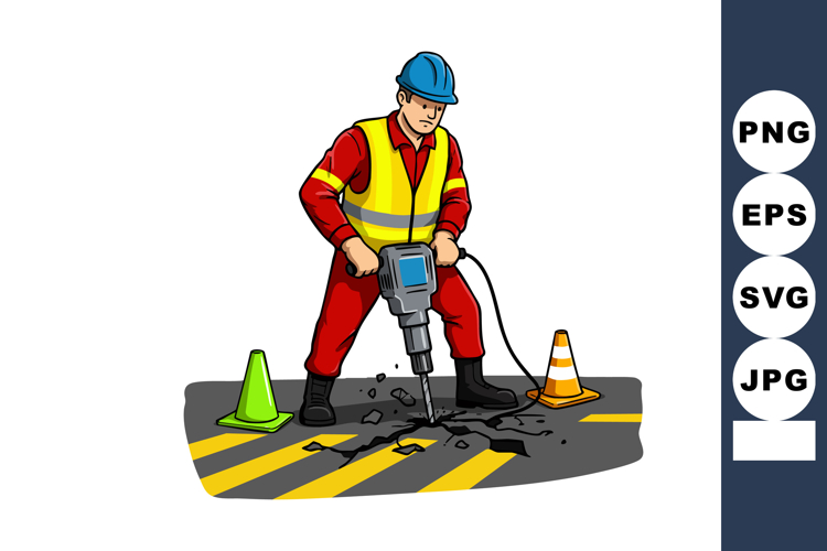 Construction Worker Clipart Image 14