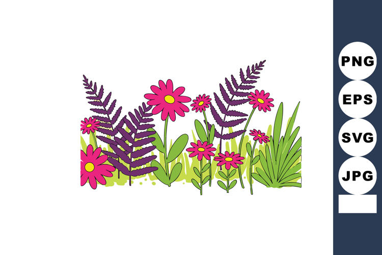Flowers Vector Image 3
