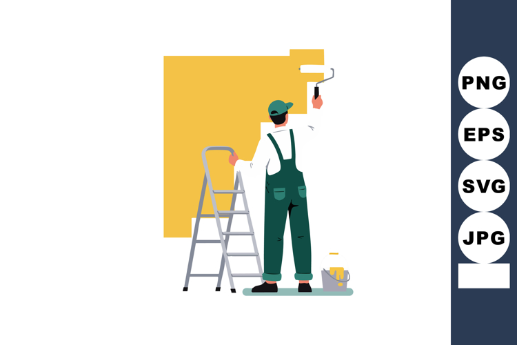Painter Clipart Image 2