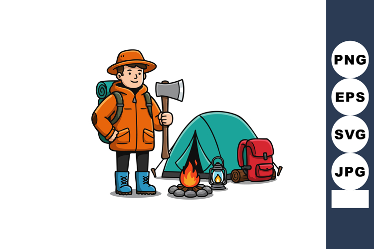 Camping Clipart Image 12