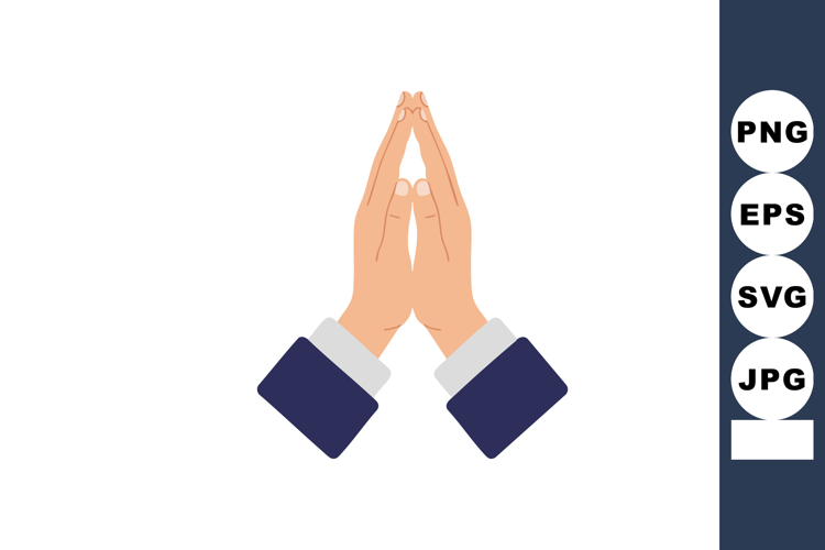 Praying Clipart Image 17