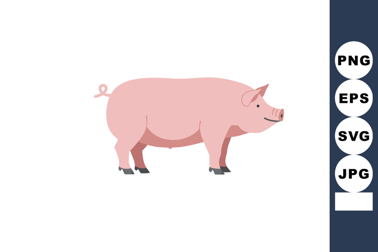 Pig Clipart Image 24