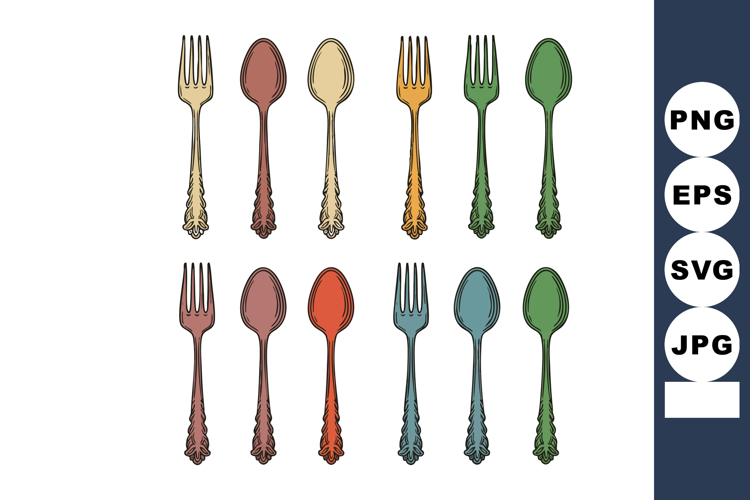 Cutlery Clipart Image 4