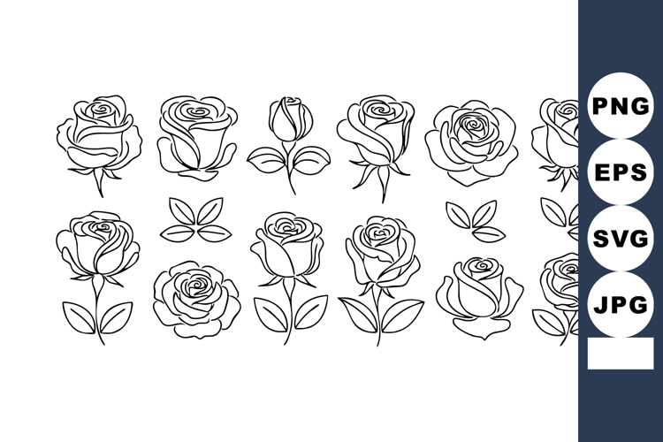Rose Drawing Image 4