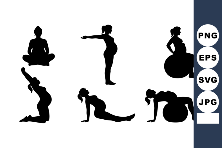 Meditation Silhouette Image 5